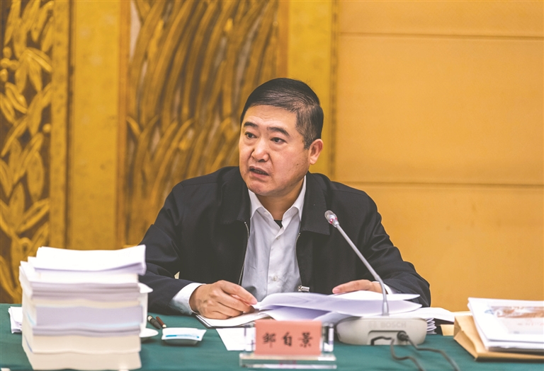 四川省人大代表、广元市委书记邹自景