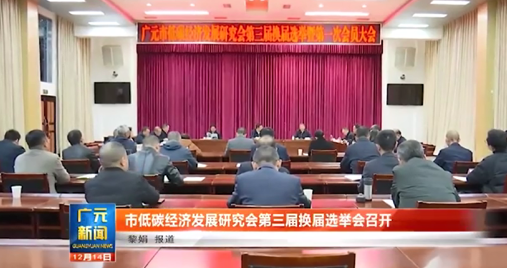 市低碳经济发展研究会第三届换届选举暨第一次会员大会召开
