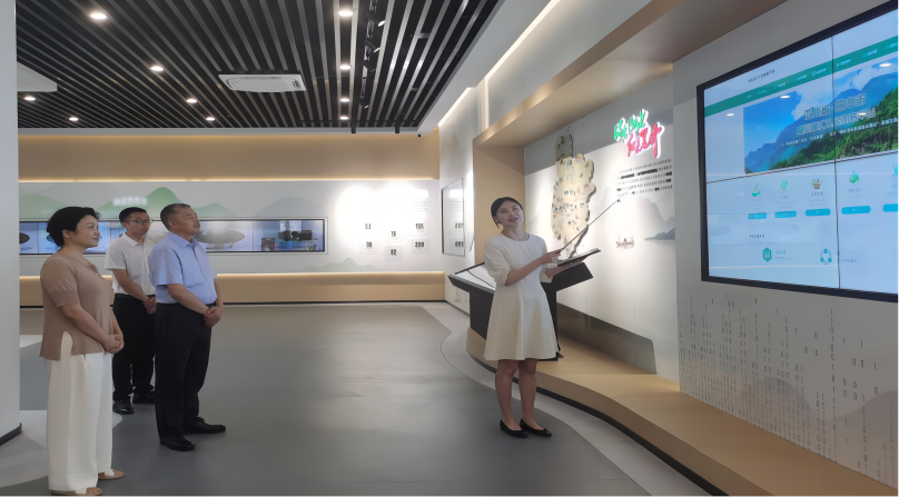 市低碳经济发展研究会赴巴中市考察调研