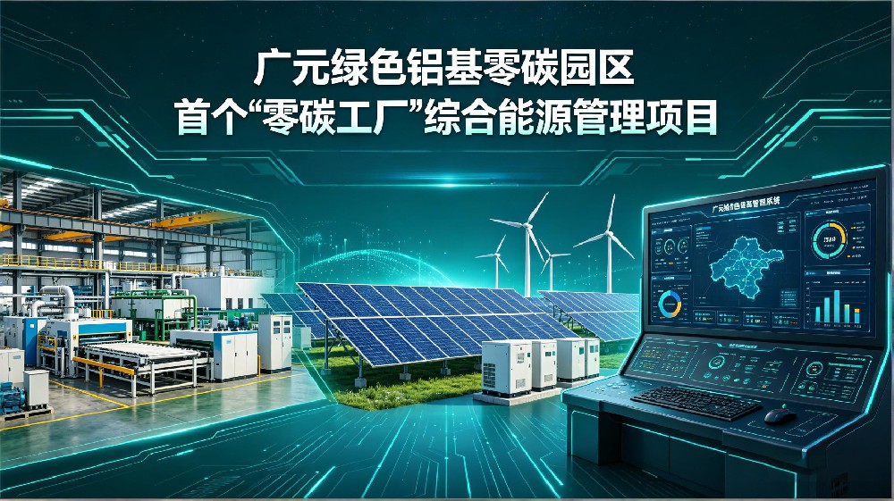 广元绿色铝基零碳园区 首个“零碳工厂”综合能源管理项目签约